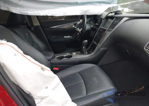 2014 Infiniti Q50 Premium from USA, damaged, VIN JN1BV7AR9EM698255